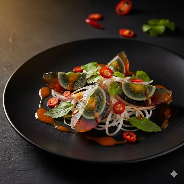 Century Egg with Spicy Dressing