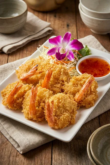 Deep Fried Prawns