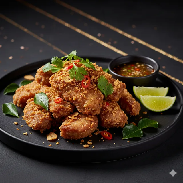 Crispy Fried Crocodile