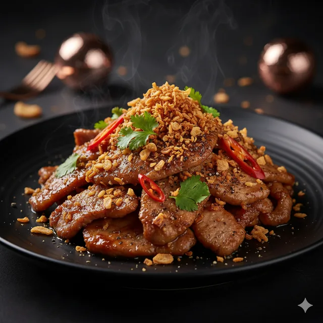 Garlic Stir-Fry (Pork)