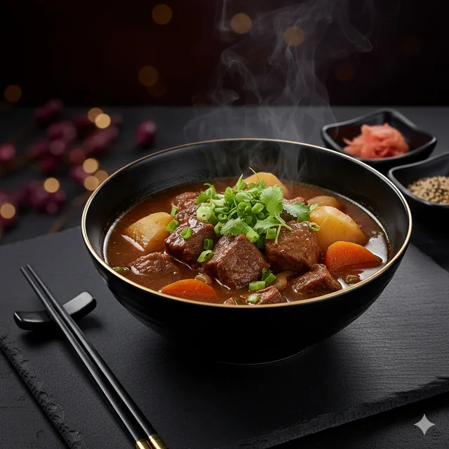 Japanese Style Beef Stew
